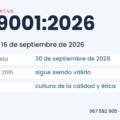 ISO 9001:2026: qué cambia y cuánto tiempo tienes para adaptarte