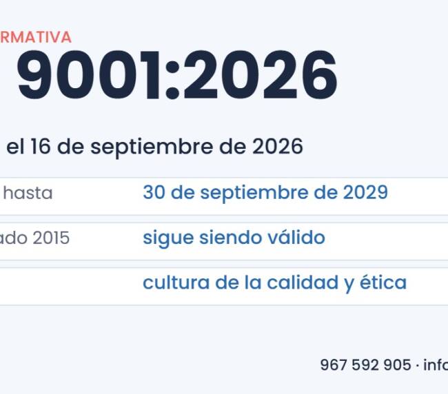 ISO 9001:2026 publicada: transición hasta el 30 de septiembre de 2029